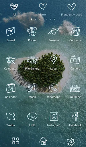 Heart Island Wallpaper Screenshot 2