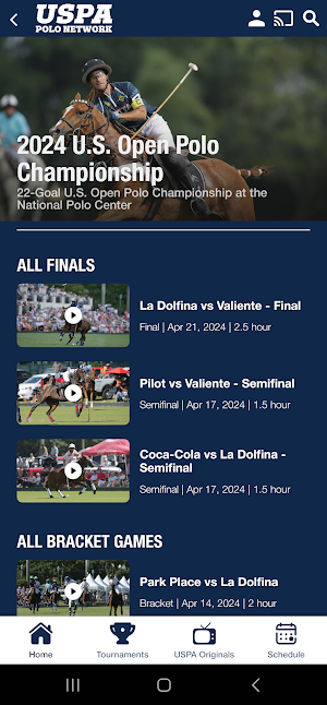 USPA Polo Network Screenshot 3