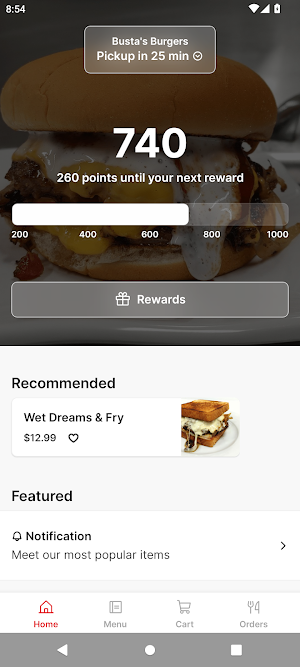 Busta's Burgers Screenshot 0