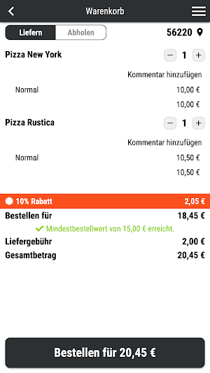 Toscana Grill Screenshot 1