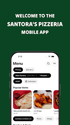 Santora's Pizzeria Screenshot 0