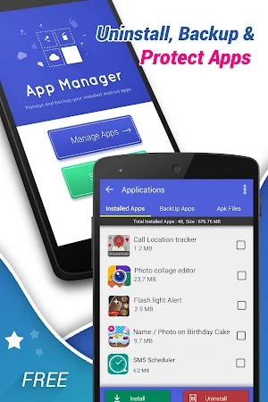 App Manager App Remove Uninstall Backup & Restore Screenshot 0