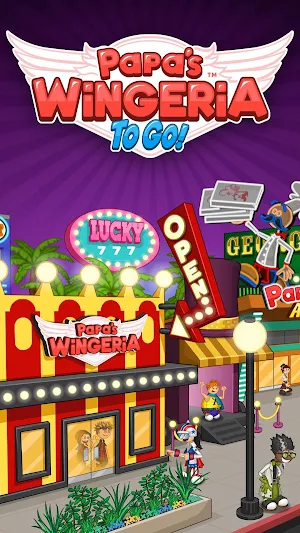 Papa's Wingeria To Go! Screenshot 0