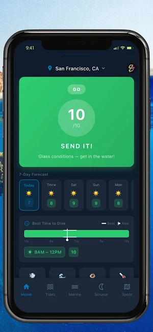 Spearo Vision Weather Screenshot 0