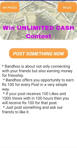 Bandhoo -Indian Social platform to connect & chat Screenshot 2