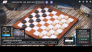 Checkers 3D Online Screenshot 0