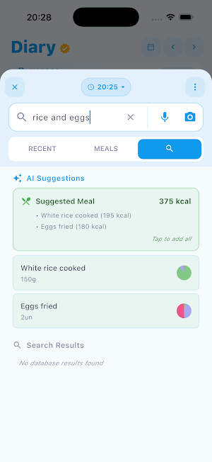 D-Fit: Flexible Diet with AI Screenshot 0