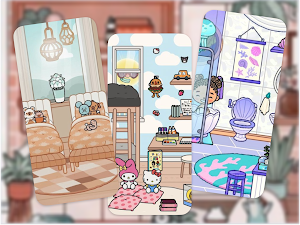 Aesthetic Toca Boca Room Ideas Screenshot 1