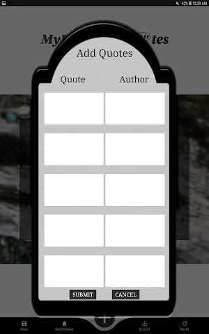 MyPersonal Quotes Screenshot 3