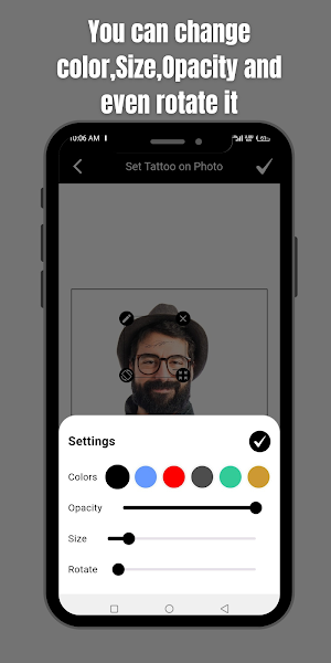 Tattoo on Photo-tattoo maker Screenshot 3