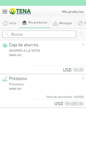 Coop. Tena Móvil Screenshot 1