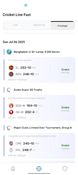 Cricket Line Fast Screenshot 0