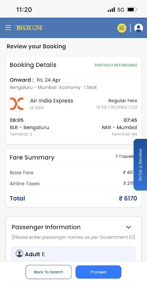 Thomas Cook TravelOne Screenshot 3