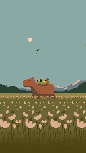 Capybara Wallpaper HD 4K Photo Screenshot 2