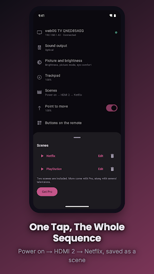 Parallax — Remote for LG webOS Screenshot 2