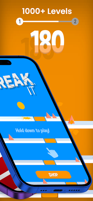 Ball Jump Game-Brick Breaker Screenshot 1