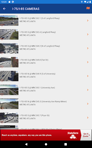 511 Georgia & Atlanta Traffic Screenshot 2