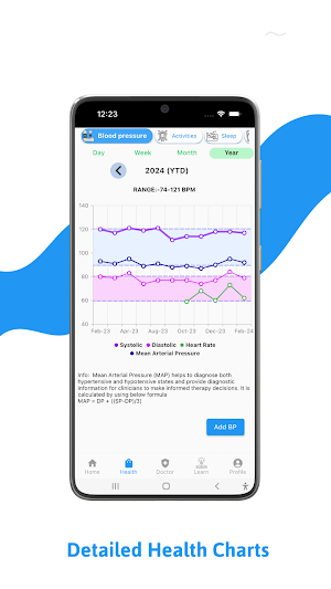 CardioHealth Screenshot 2
