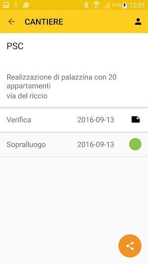 App Sicurezza Cantieri Screenshot 1
