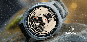 Vintage Snowman - Watch Face Screenshot 0
