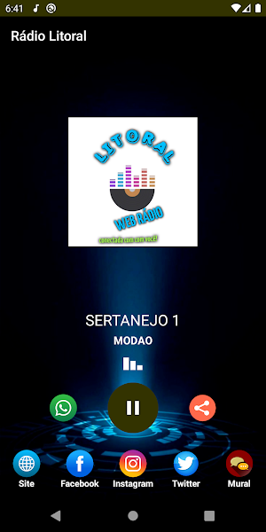 Rádio Litoral Screenshot 0