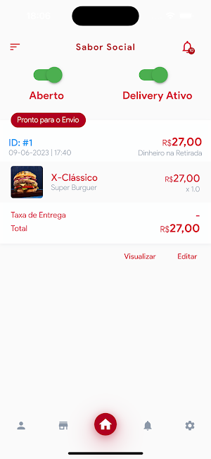 Sabor Social - Gestor Screenshot 1