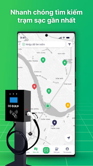 ICORP Charger:Trạm sạc xe điện Screenshot 0
