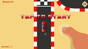 2D Car Drifter Racing Game Screenshot 2