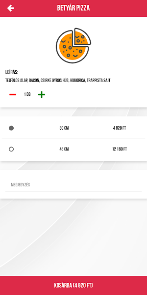 ReGa Pizzéria Screenshot 3