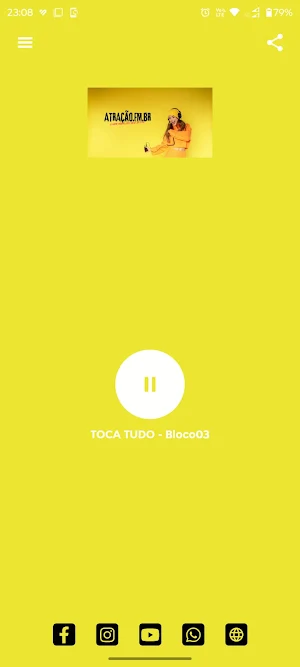 Atração Web Rádio Screenshot 0