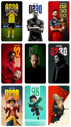 Depth Clock: 3D Live Wallpaper Screenshot 2