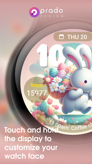 Easter Bunny Watch Face Screenshot 3