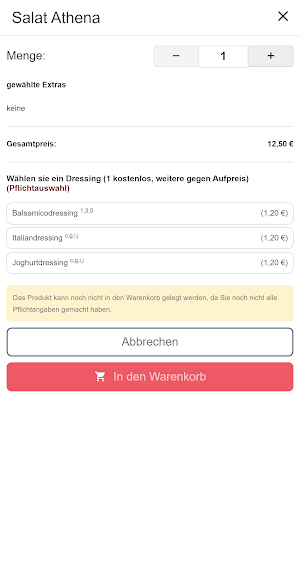 Dorfkrug Grillhaus Screenshot 2