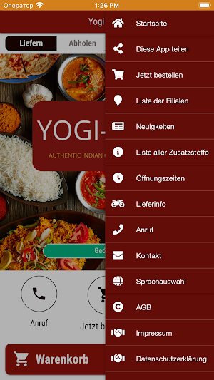 Yogi Haus Restaurant Screenshot 2