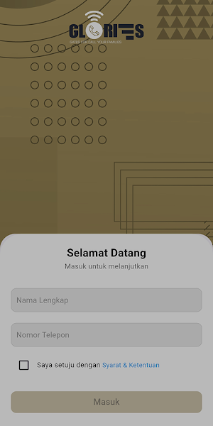Glories Talkie Screenshot 0