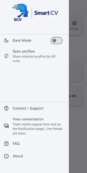smart CV Screenshot 1