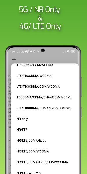 5G LTE Only Screenshot 0