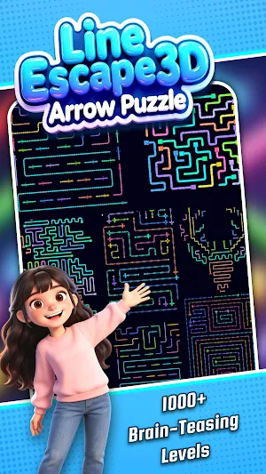 Line Escape 3D: Arrow Puzzle Screenshot 3