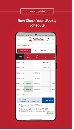Somaiya App Screenshot 1