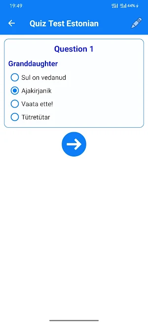 Learn Estonian Language Screenshot 3