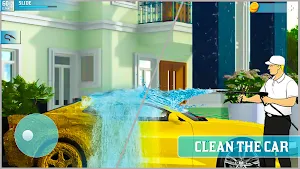 Power Gun Washing Cleaning Sim Screenshot 0