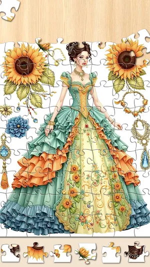 Gown Jigsaw - Jigsaw Puzzles Screenshot 1