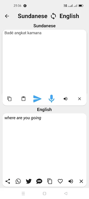Sundanese - English Translator Screenshot 1