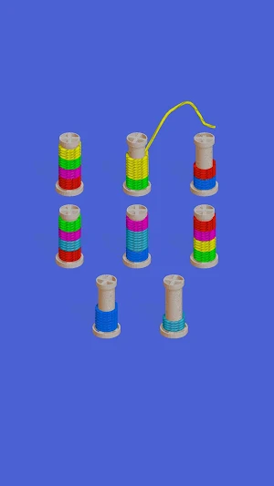 Rope Logic Puzzle 3D Game Screenshot 1
