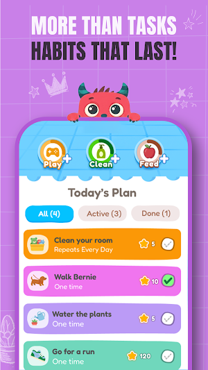 Mogu - Daily Habit Monsters Screenshot 2