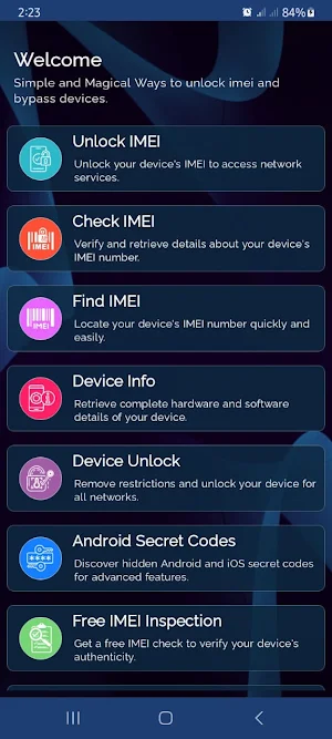 IMEI Unlock : Device Unlock Screenshot 1