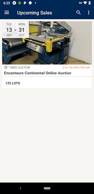 Bid@Continental Screenshot 0