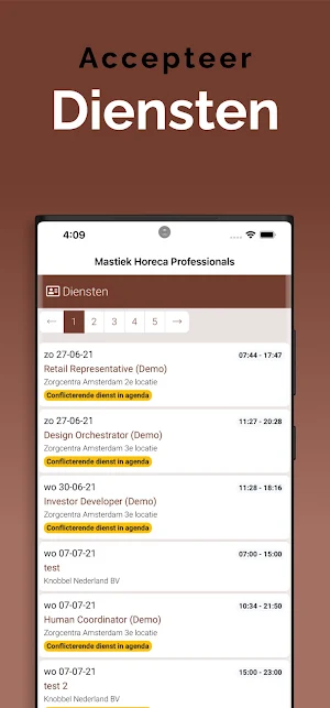 Mastiek Horeca Professionals Screenshot 2