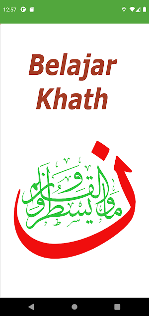 Belajar Khat - Kaligrafi Islam Screenshot 1