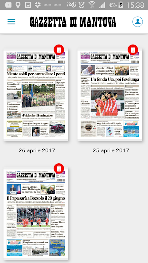 La Gazzetta di Mantova Screenshot 2